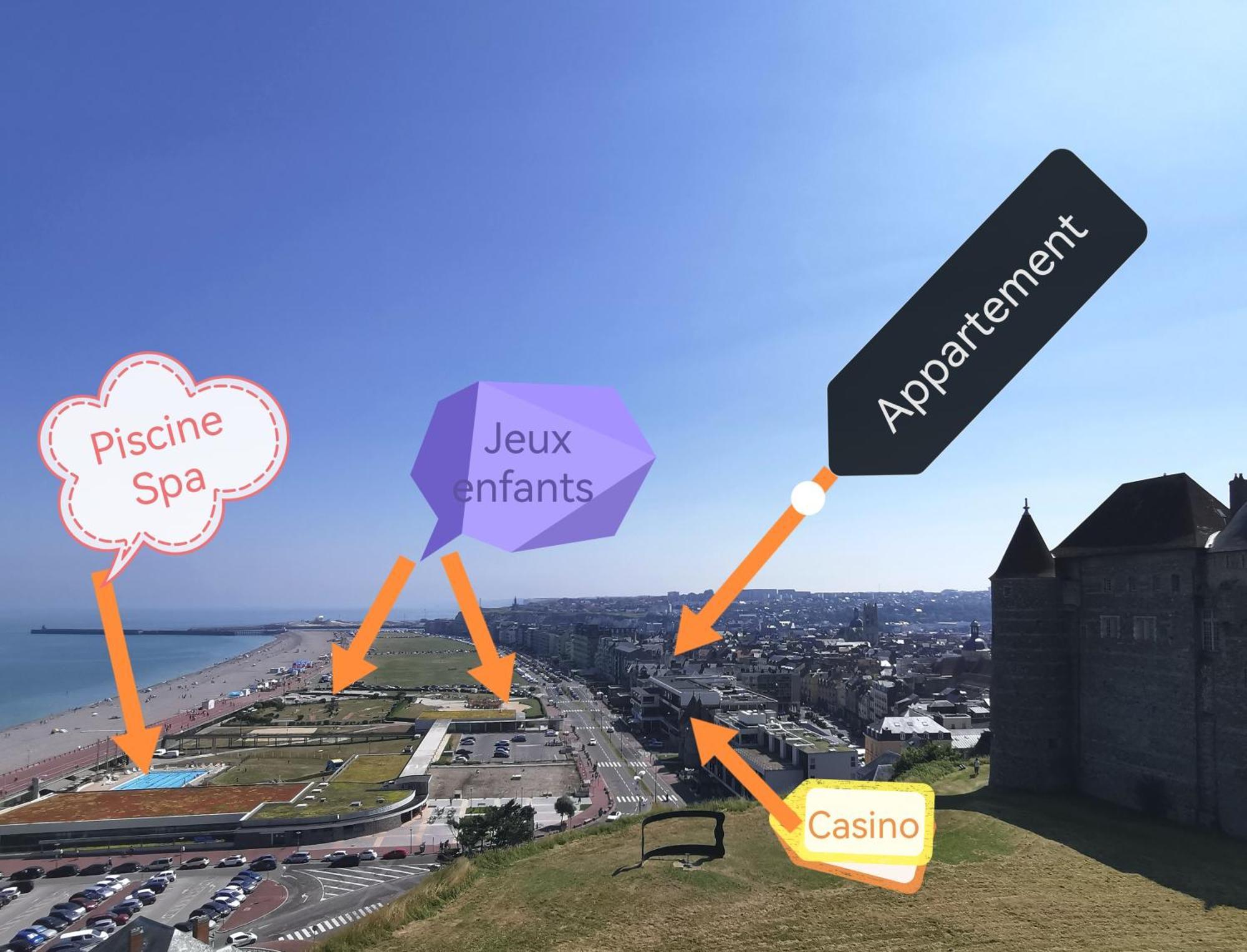 Stepbydieppe Apartman Kültér fotó